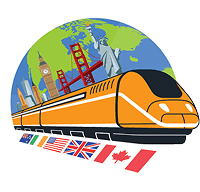 Global English Express logo